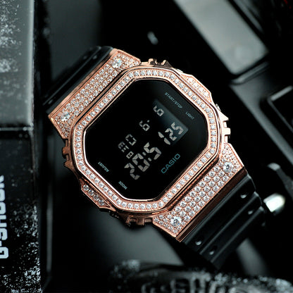 Casio Mod Iced Rose Gold - Special Custom Watch