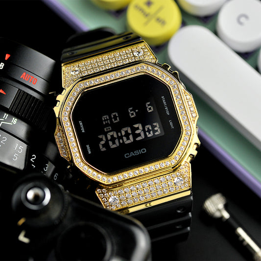 Casio Mod Iced Gold - Special Custom Watch