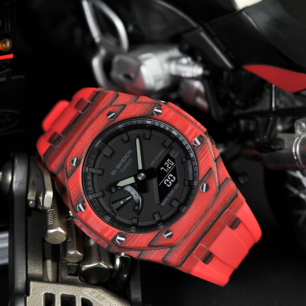 Casio Mod Full Red - Special Custom Watch