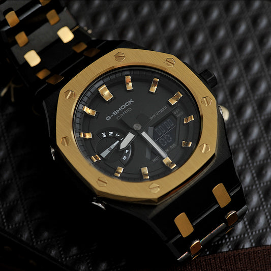 Casio Mod African Black Gold - Special Custom Watch