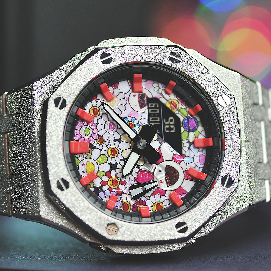 Casio Mod Daisy Bliss - Special Custom Watch