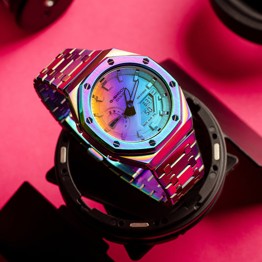 Casio Mod Kaleidoscope - Special Custom Watch