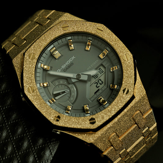 Casio Mod Goldilocks Stardust Gold - Special Custom Watch