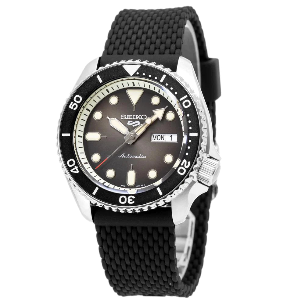 Seiko 5 Sports Automatic Silicone Men's Watch SRPD73K2